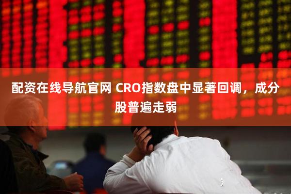 配资在线导航官网 CRO指数盘中显著回调，成分股普遍走弱